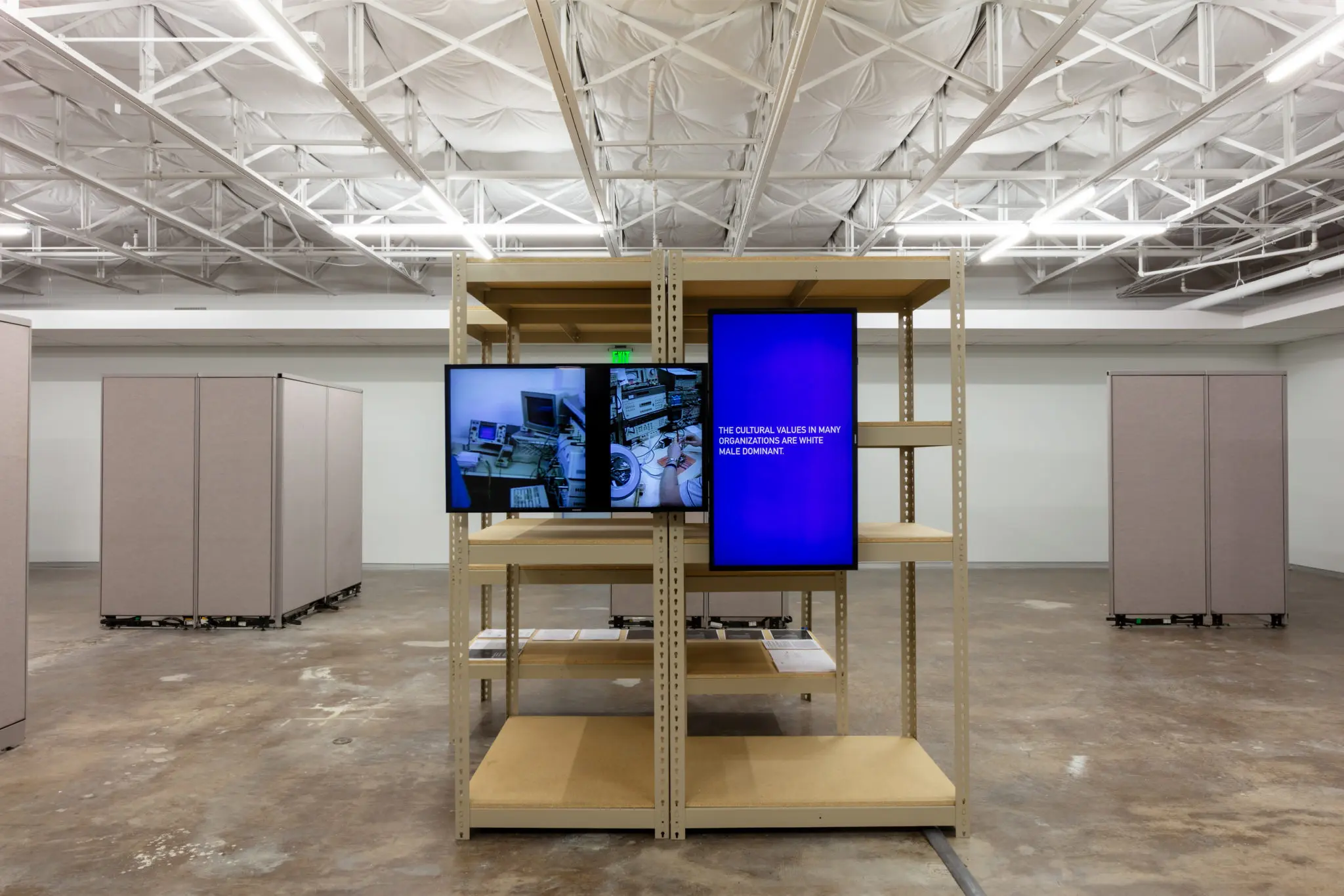 Jessica Vaughn's "In Polite English One Disagrees by First Agreeing" (Photo by Kevin Todora)