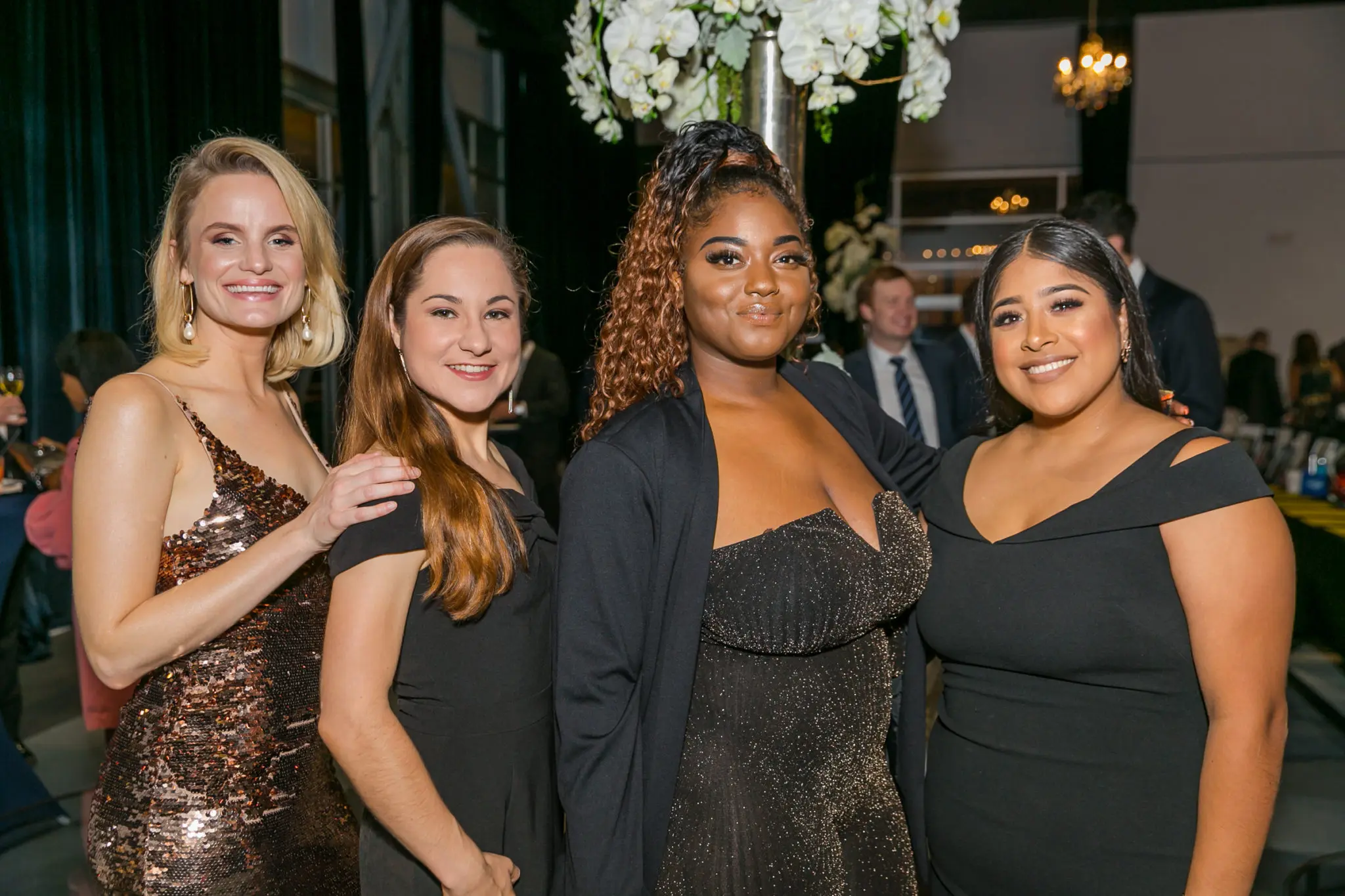 Kathryn Loder, Amanda Woodard, Kennedy Williams, Leslie Hernandez (Photo by Emily Jaschke)