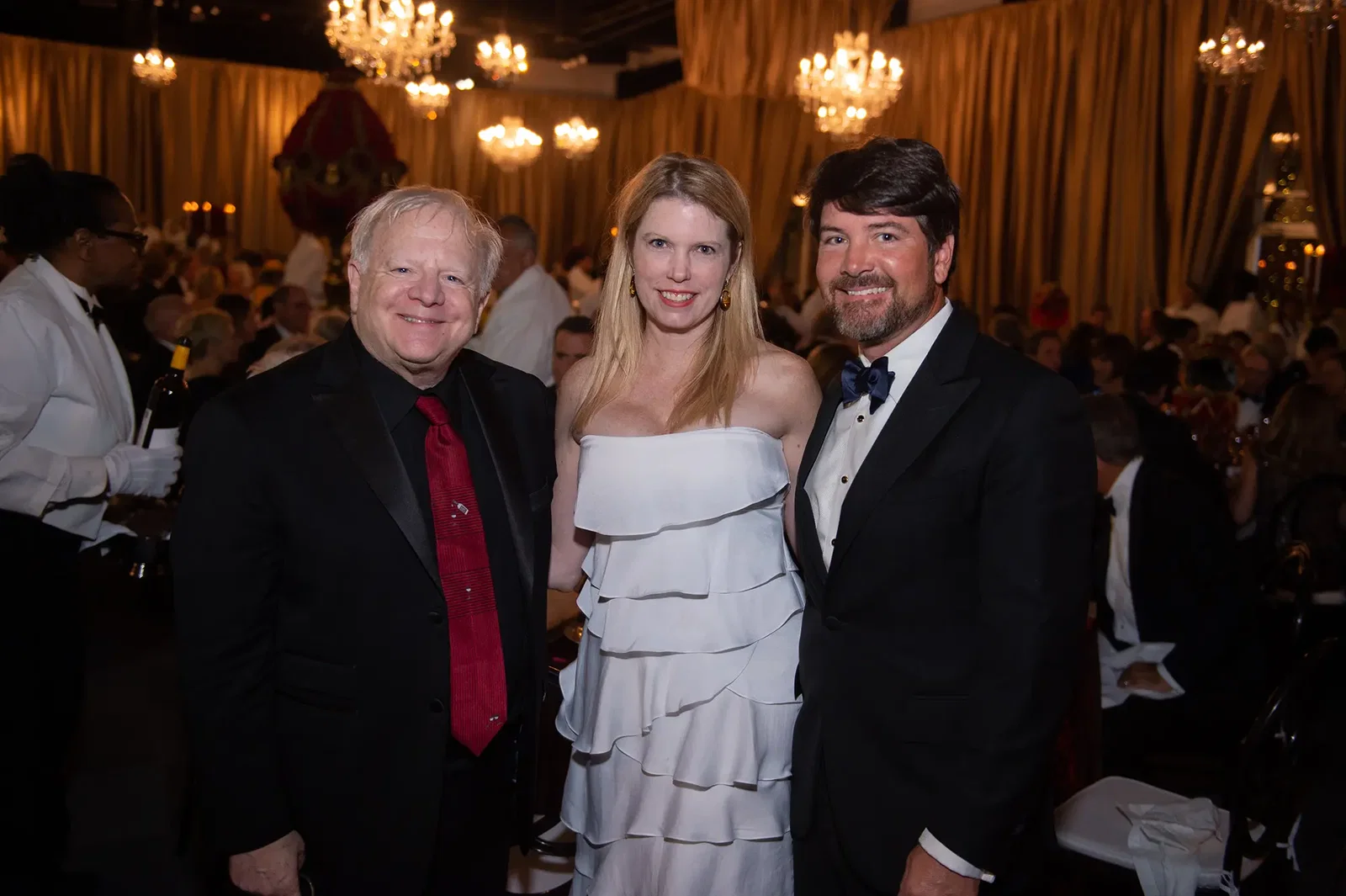 Leonard Slatkin, Dr. Courtney & Bill Toomey (Photo by Wilson Parish)