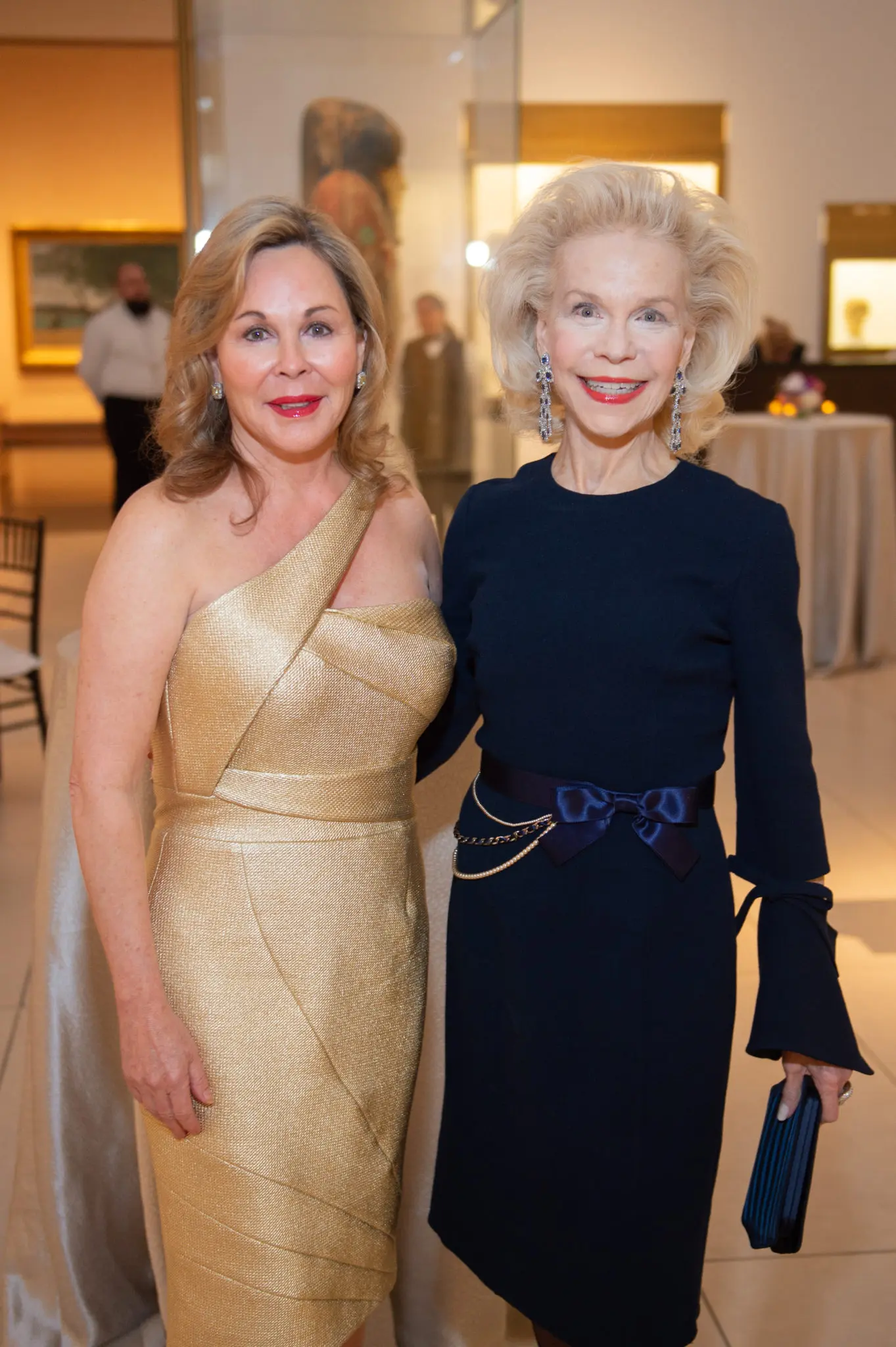 Nancy Kinder, Lynn Wyatt (Photo by Wilson Parish)