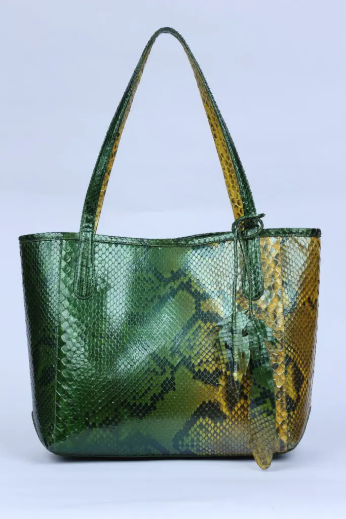 Nancy Gonzalez Erica python tote. (Photo courtesy of Nancy Gonzalez)