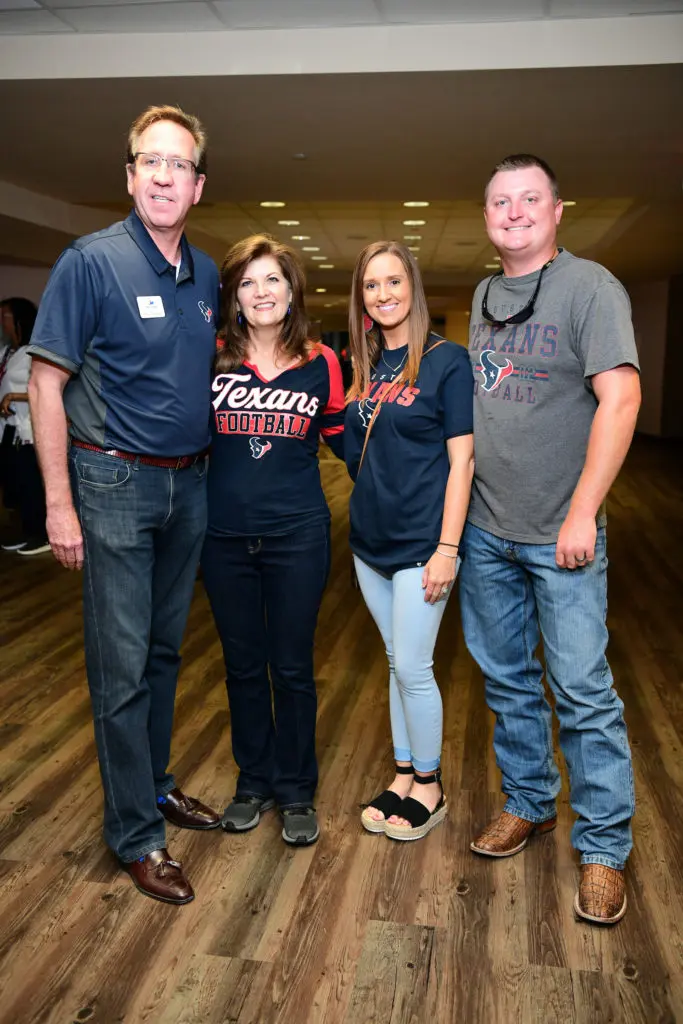 Phillip & Susan Thompson, Kelsey & Chris Woodard (Daniel Ortiz Photo)