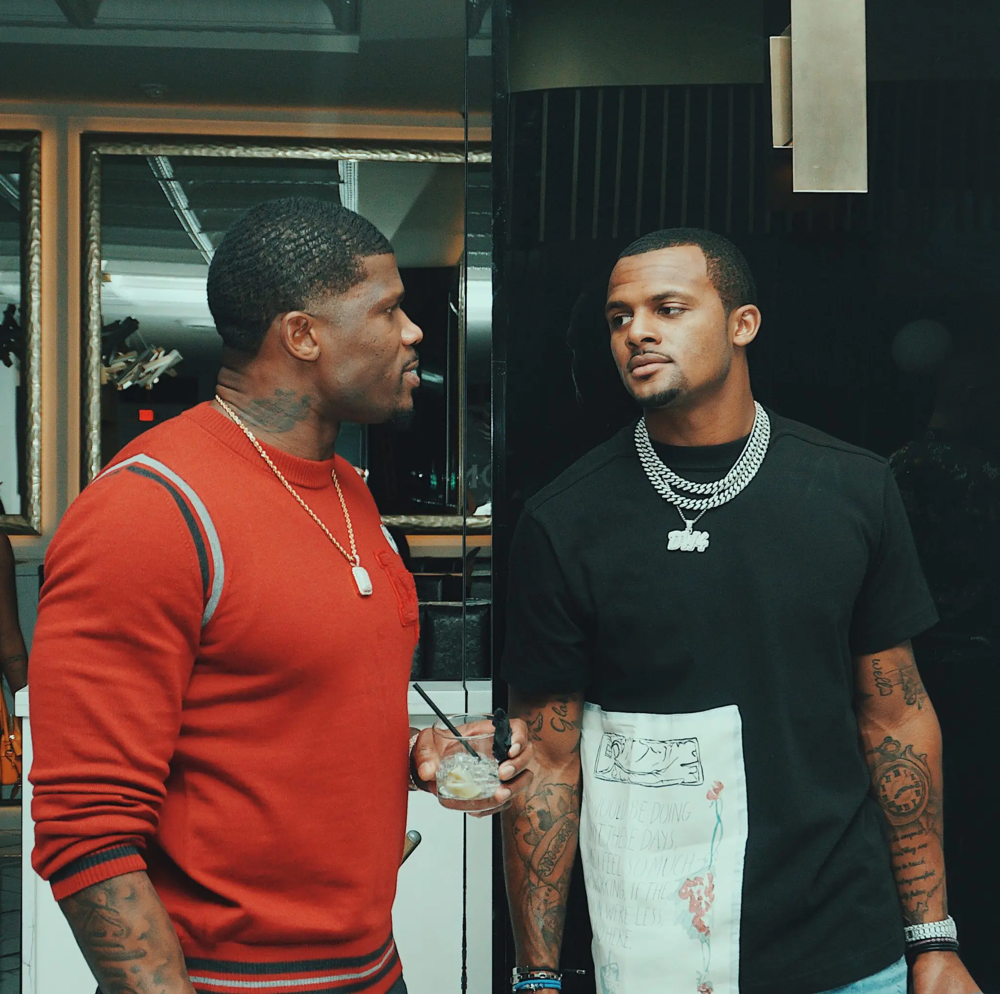 Andre Johnson, DeShaun Watson