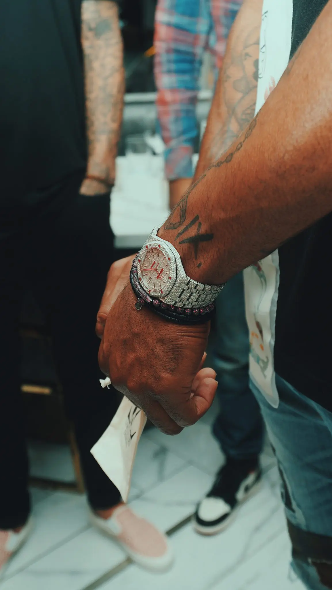 DeShaun Watson loves the bling.