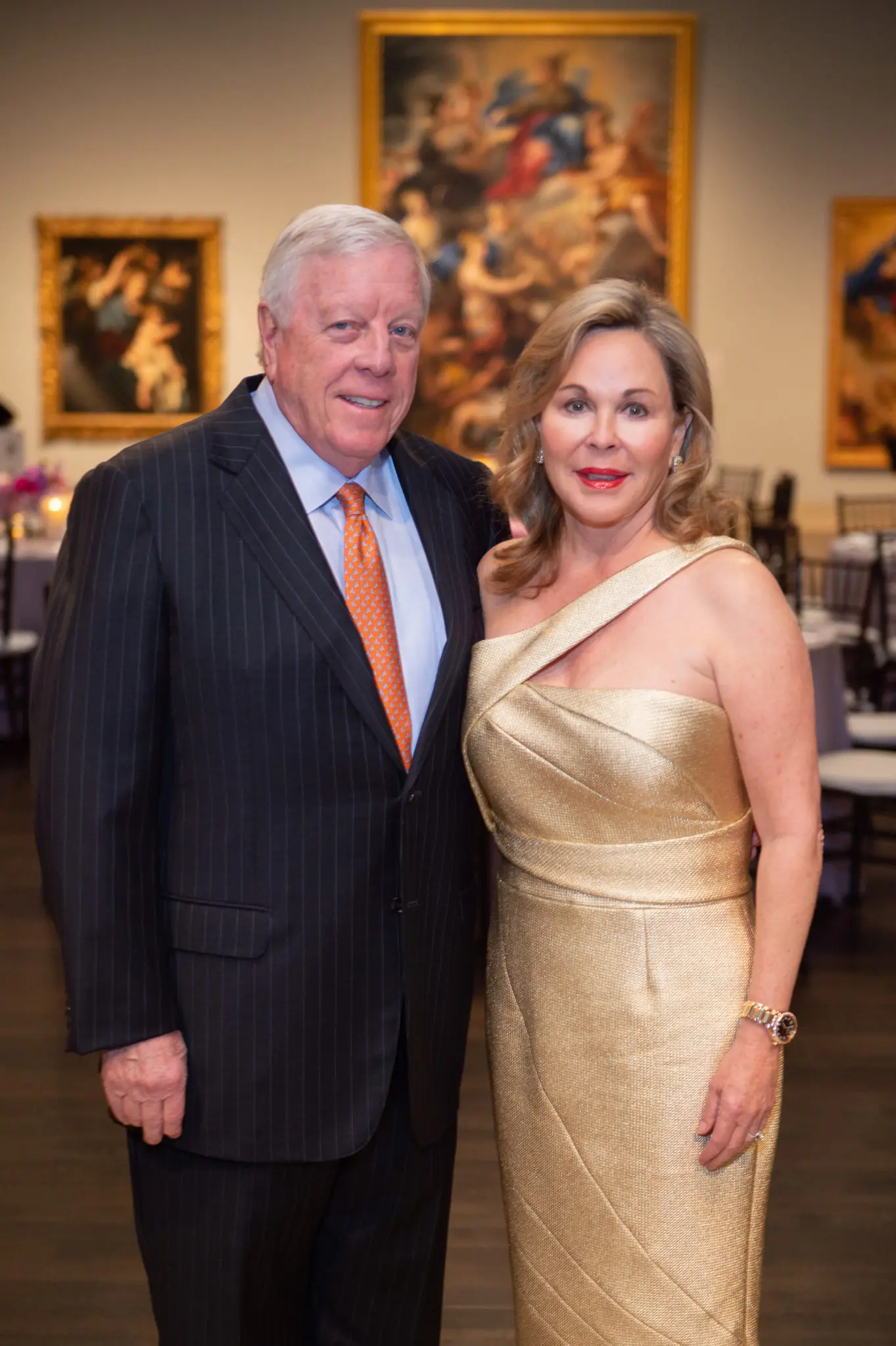 The patrons whose names grace the MFAH's third and final building: Rich and Nancy Kinder. (Photo by Wilson Parish)