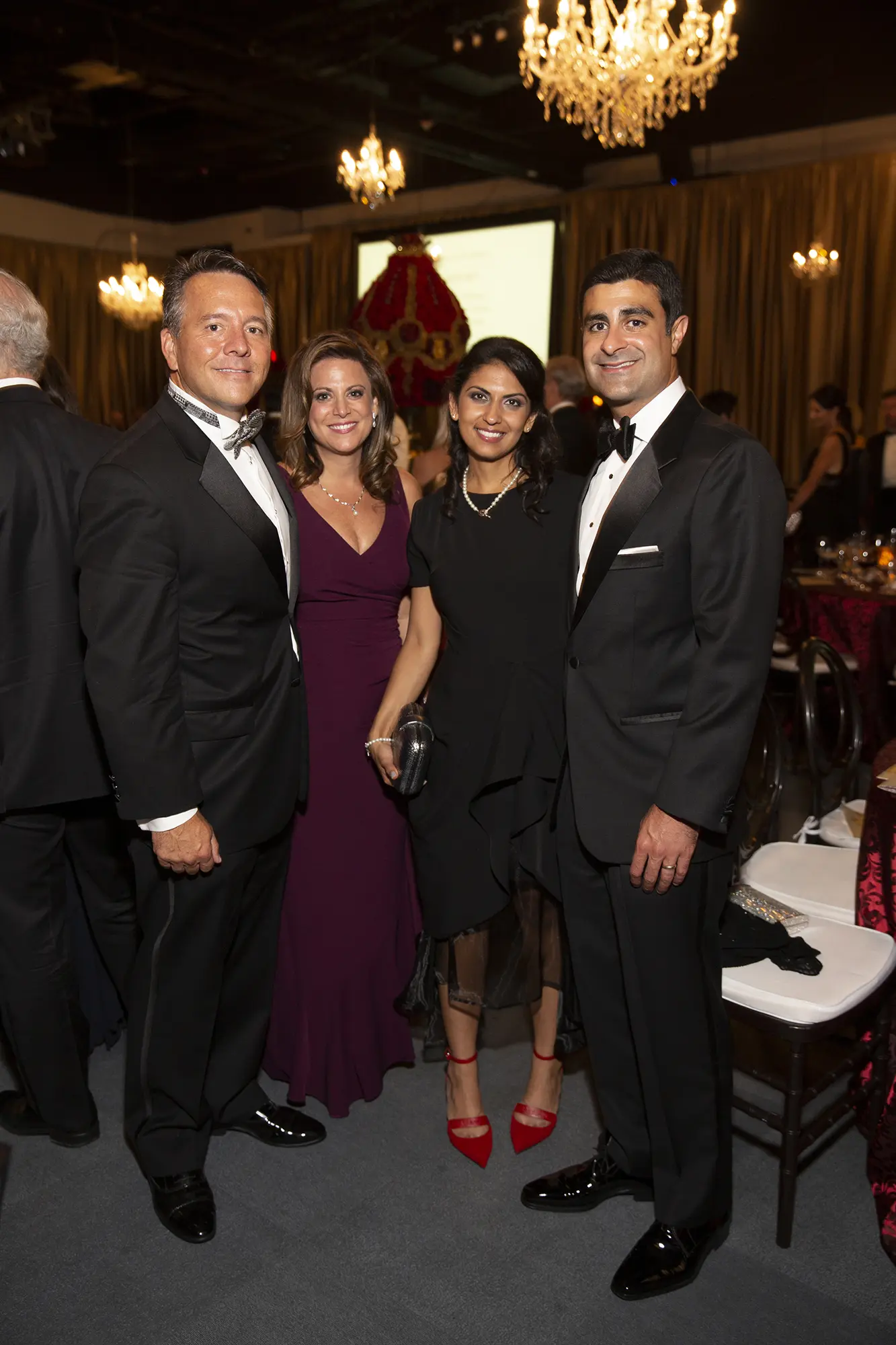 Rob & Caren Sweetland, Lillian & Cyrus Irani (Photo by Jenny Antill Clifton)