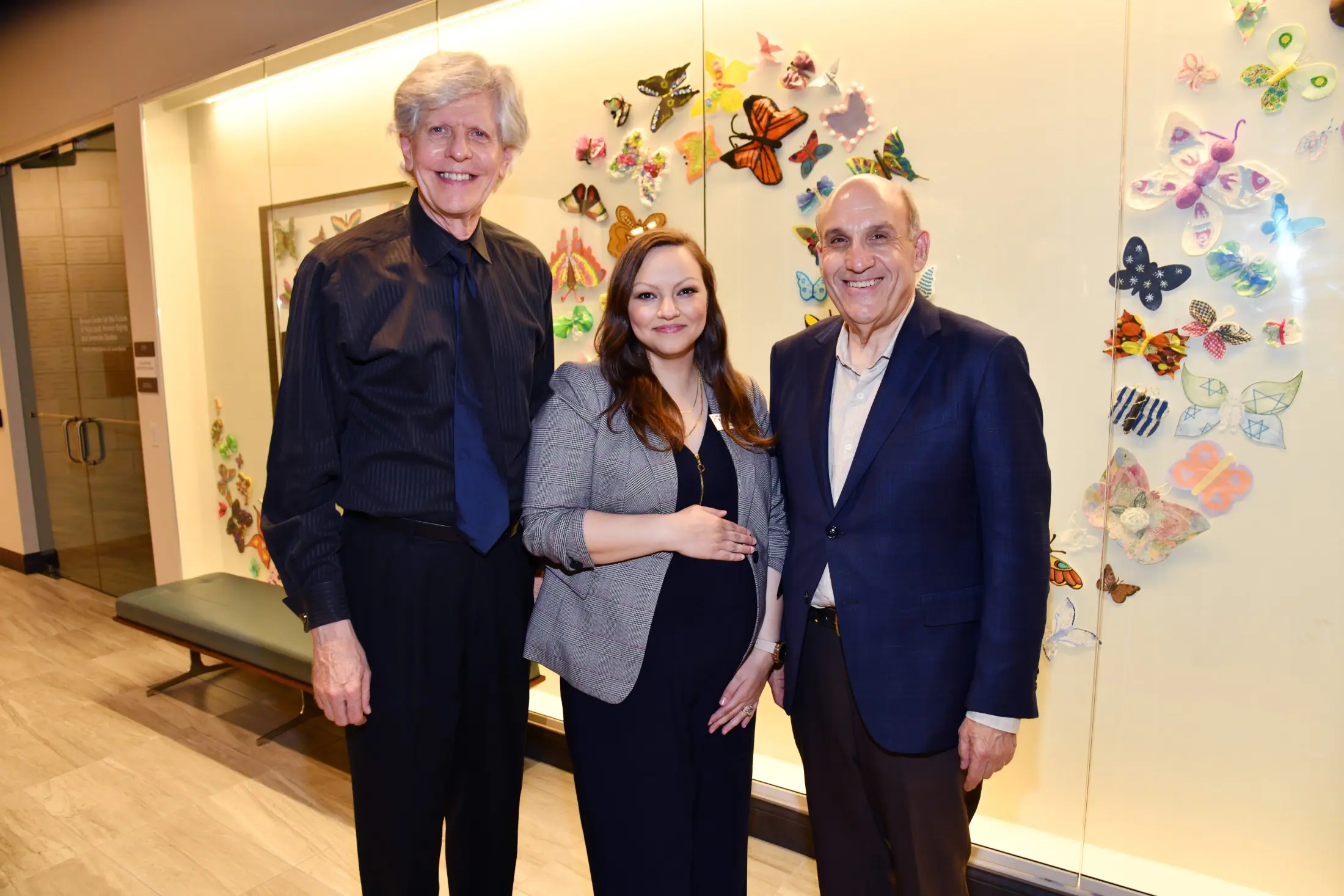 Robert Simpson, Mariam Khalili, Benjamin Warren (Photo by Jeff Grass)