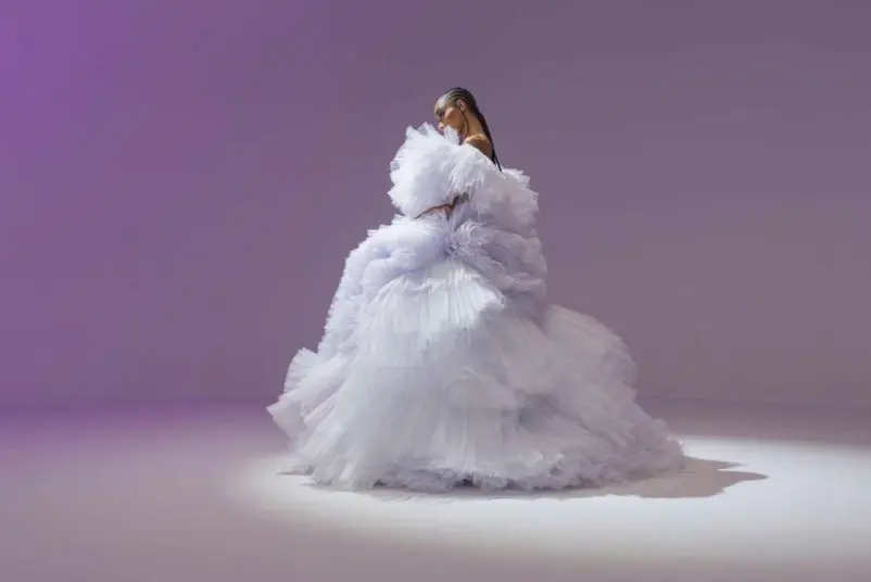 Zac Posen tulle evening gown. (Photo courtesy of Zac Posen)