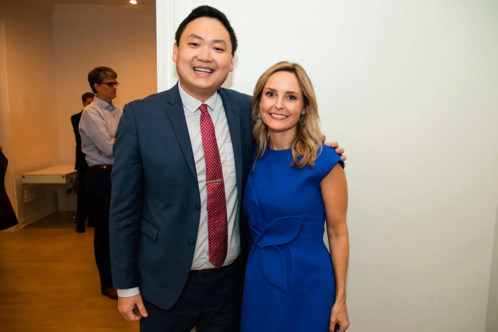 Shaun Jiou, Heather Boskuhl (Photo by Kayla Enright)