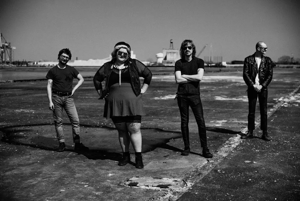 Philly punks Sheer Mag hit Satellite Bar this Saturday.