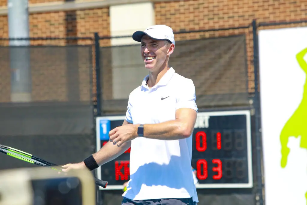 NBA All-Star Steve Nash is pretty good on the tennis court as well.  (Photo by Brandon Colston Photography)