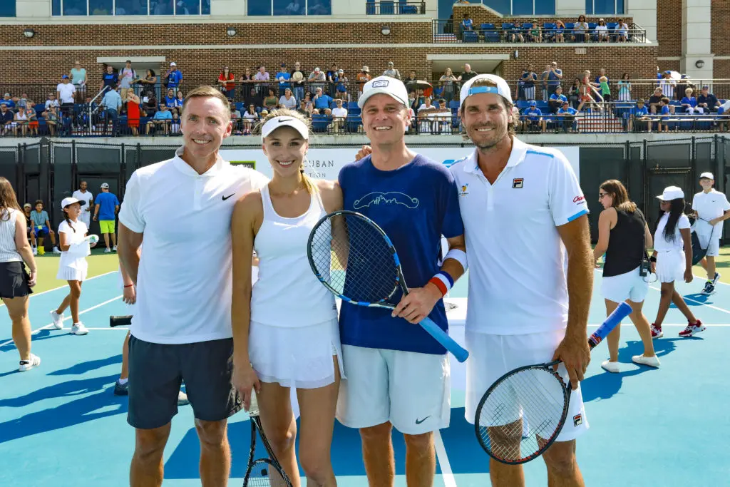Tommy Haas and Kseniya Stone defeated Steve Nash and Chris Martin in the final. (Photo by Brandon Colston Photography)