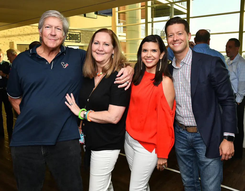 Tobin & Diane Englet, Gloria & Jesse Bounnds (Dave Rossman Photo)