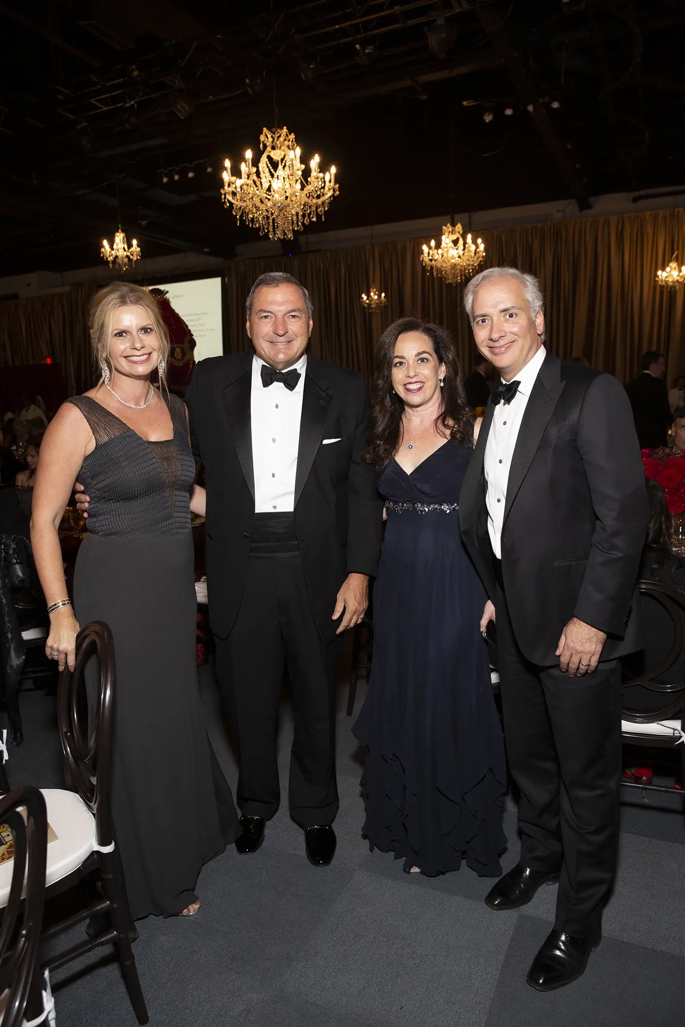 Valerie & Tracy Dieterich, Viviana & David Denechaud (Photo by Jenny Antill Clifton)