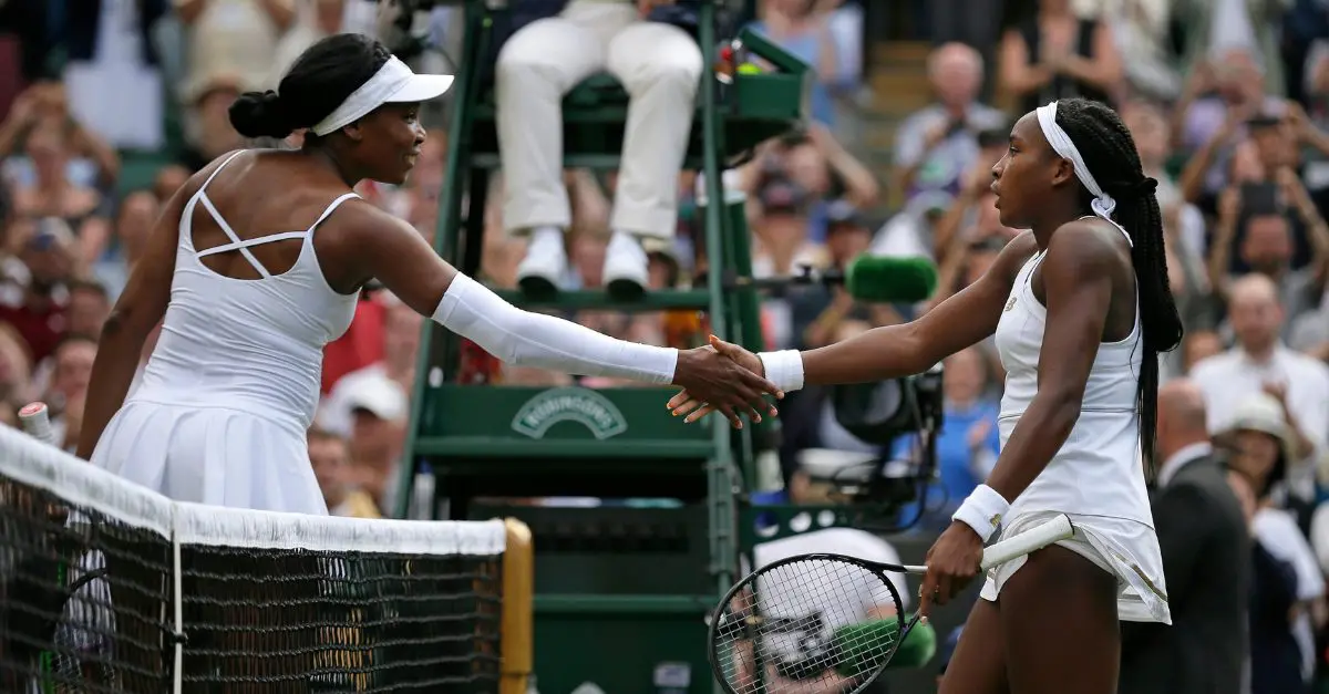 After becoming the youngest player in the Open era to qualify for Wimbledon, Gauff beats Venus Williams in the 1st round. 