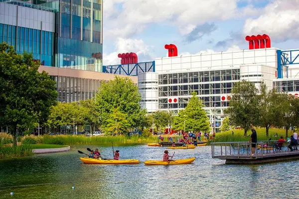 Discovery Green will be part of Houston's World Cup scene.