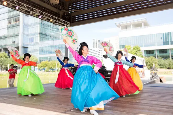 The Korean Festival is just one of many celebrations. 