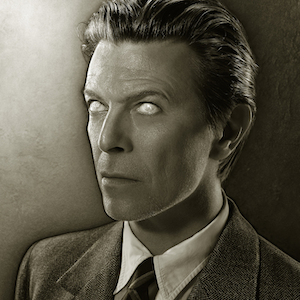 David Bowie is another celeb that Klinko often photographed. 