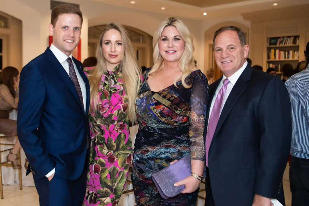 Taylor Eichenwald, Lori Sarofim, Stephanie Von Stein & Marc Schusterman (Photo by Michelle Watson, CatchLightGroup.com)