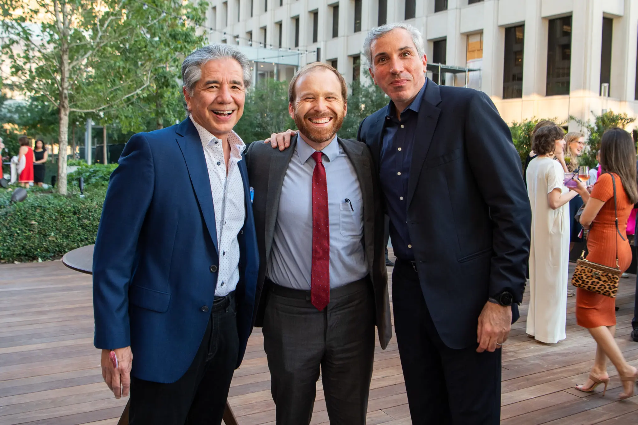 Bruce Wiles, Pierce Bush, Shai Zelering (Photo by Michelle Watson)