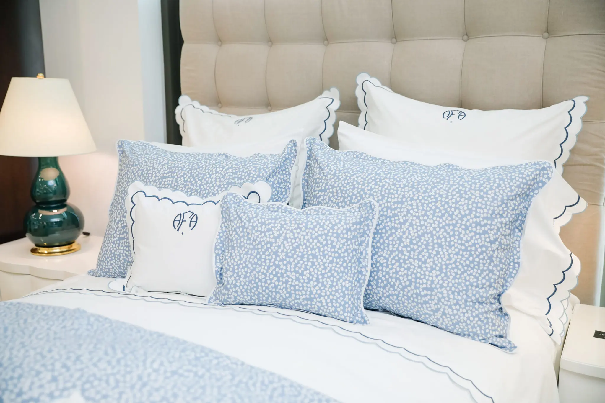 Matouk bedding (Photo by Johnny Than)