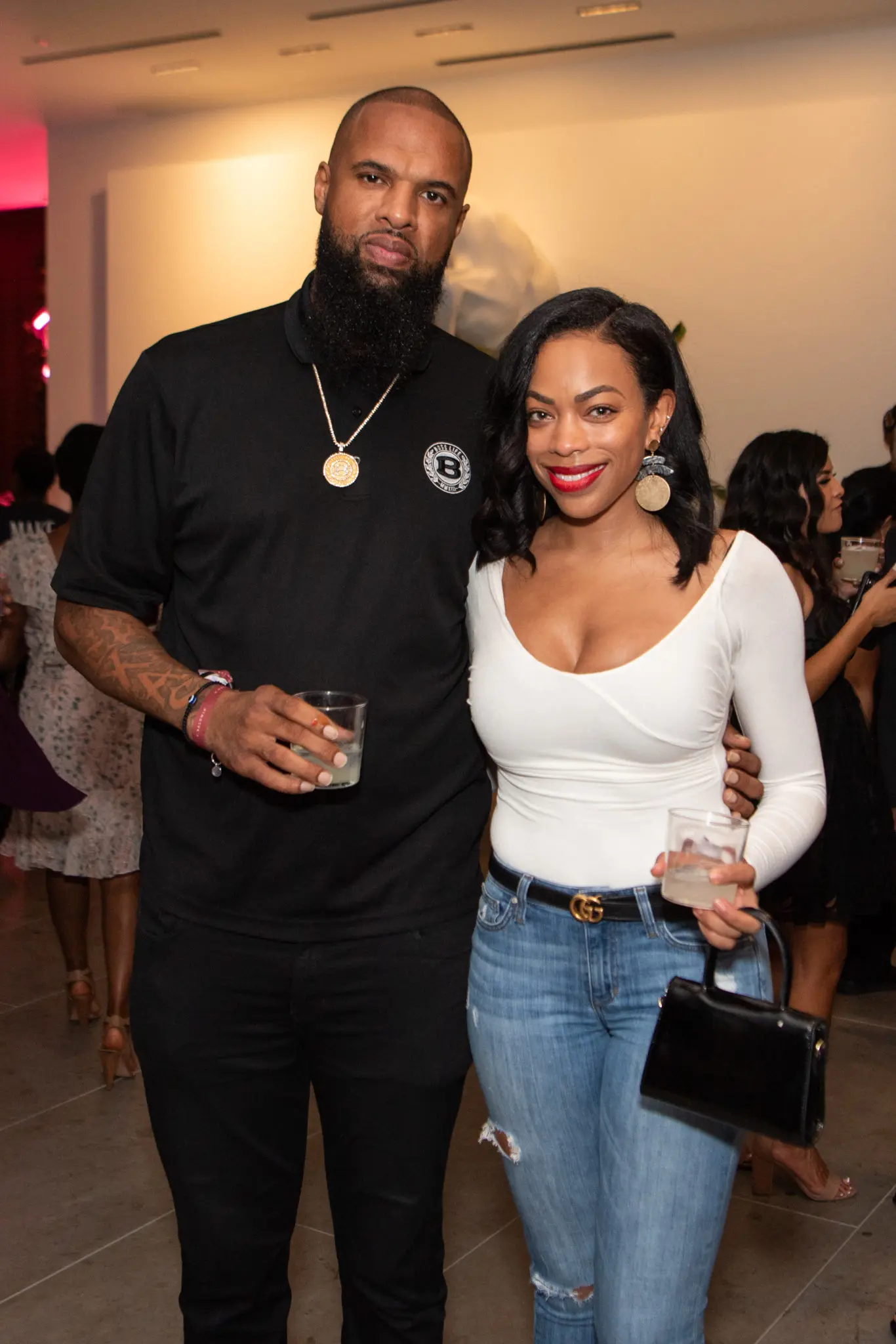 Slim Thug, Kayla Jones (Photo by Michelle Watson)