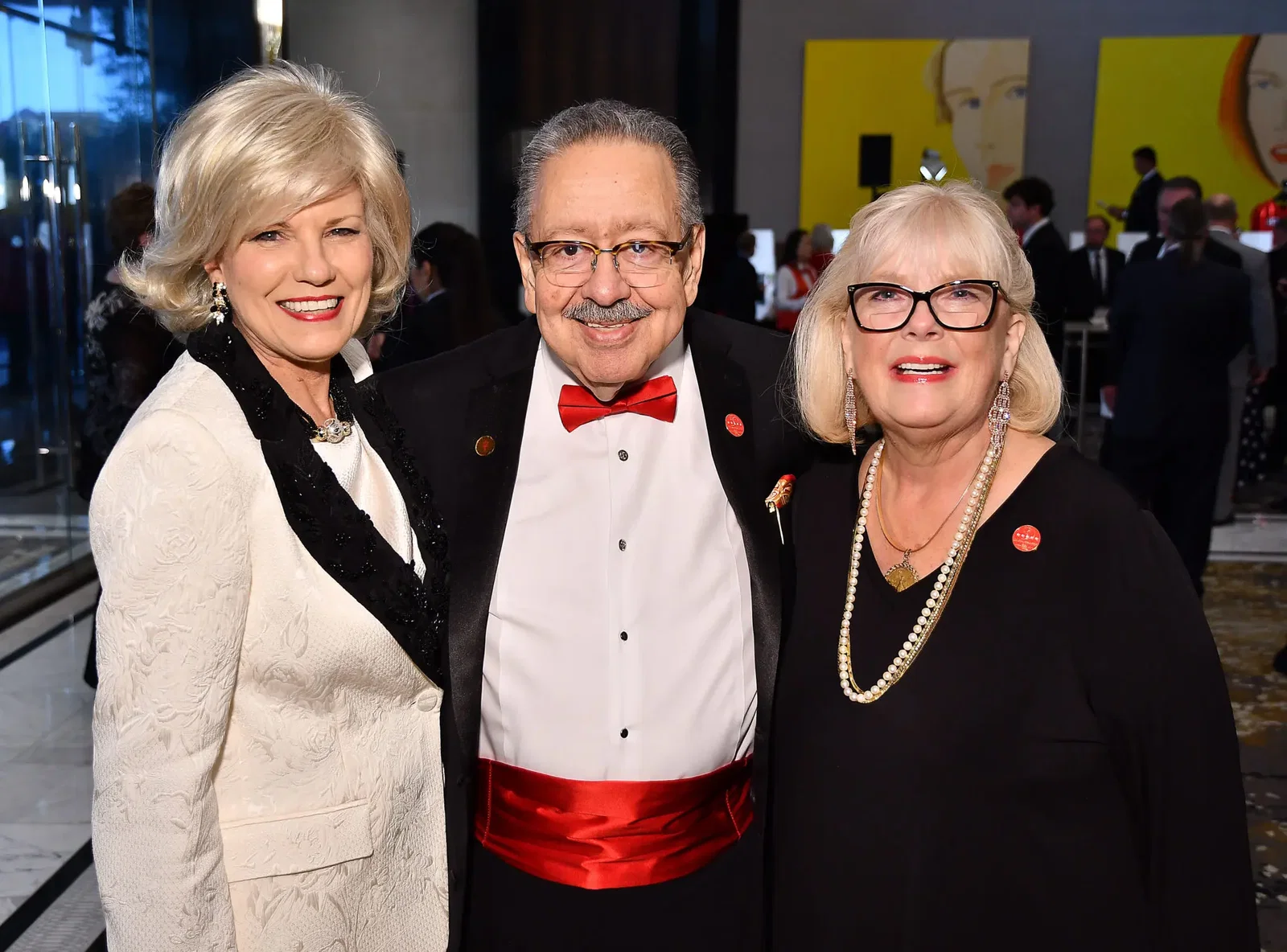 Chairs of the University of Houston's Conrad N. Hilton College Golden Anniversary Gala at The Post Oak Hotel (Photo by Dave Rossman)