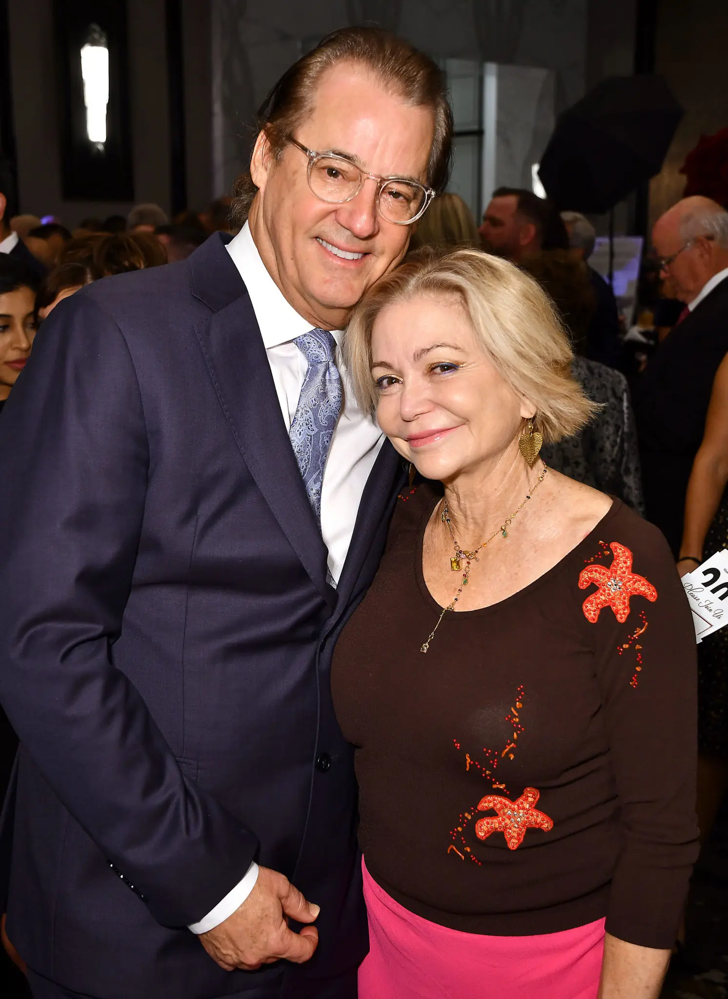 Mimi and Robert Del Grande at the University of Houston’s Conrad N. Hilton College Golden Anniversary Gala at The Post Oak Tuesday Oct. 15,2019.