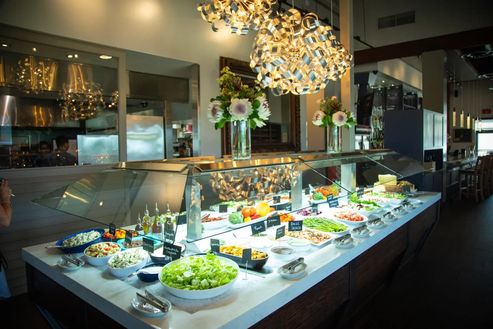 12 Cuts is open for lunch and dinner. 