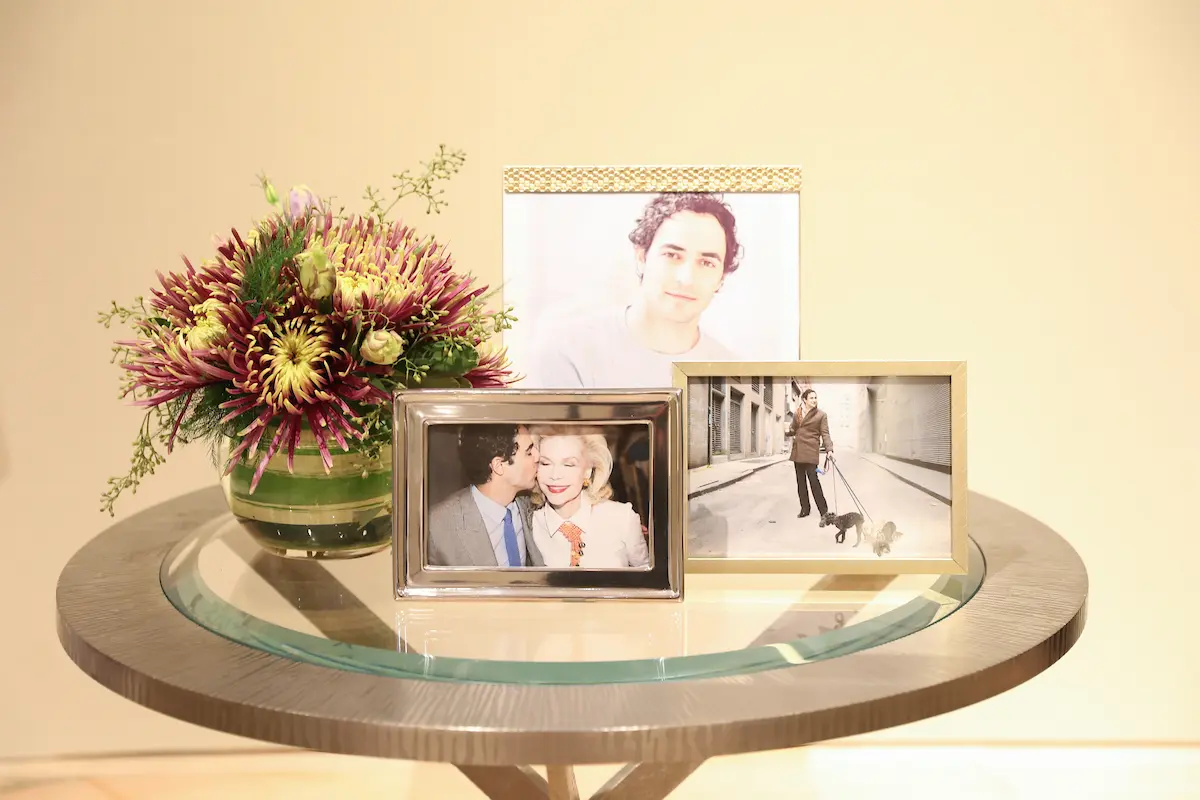 Designer Zac Posen and Lynn Wyatt have been long time friends. (Photo by Priscilla Dickson)