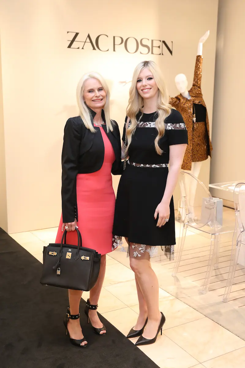 Jo Lynn Falgout, Kimberly Scheele at a fashion event at Neiman Marcus (Photo by Priscilla Dickson)