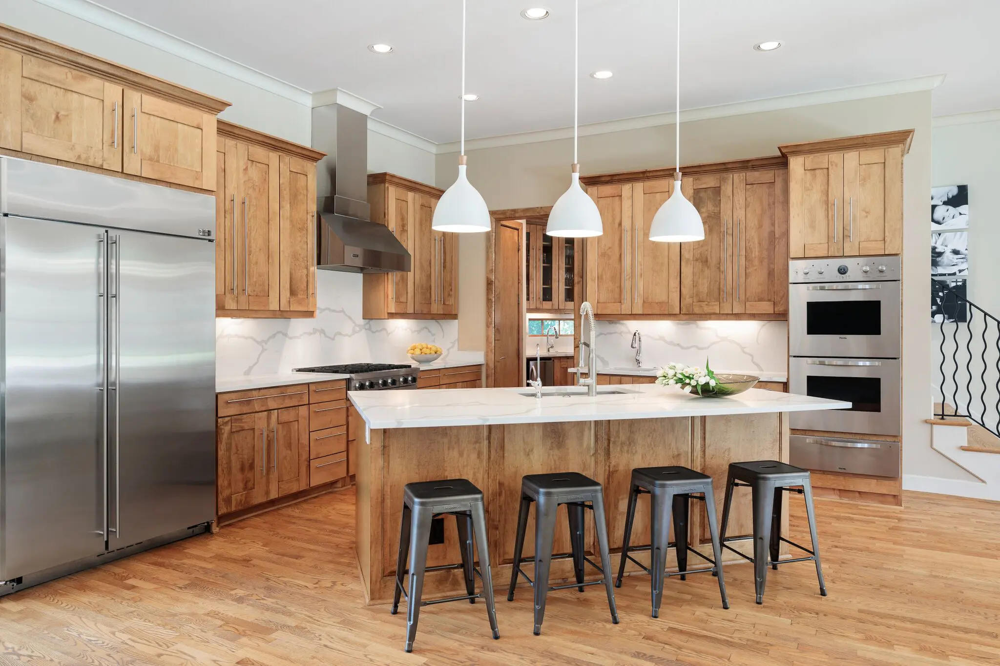 You can dine right in the heart of your home. 