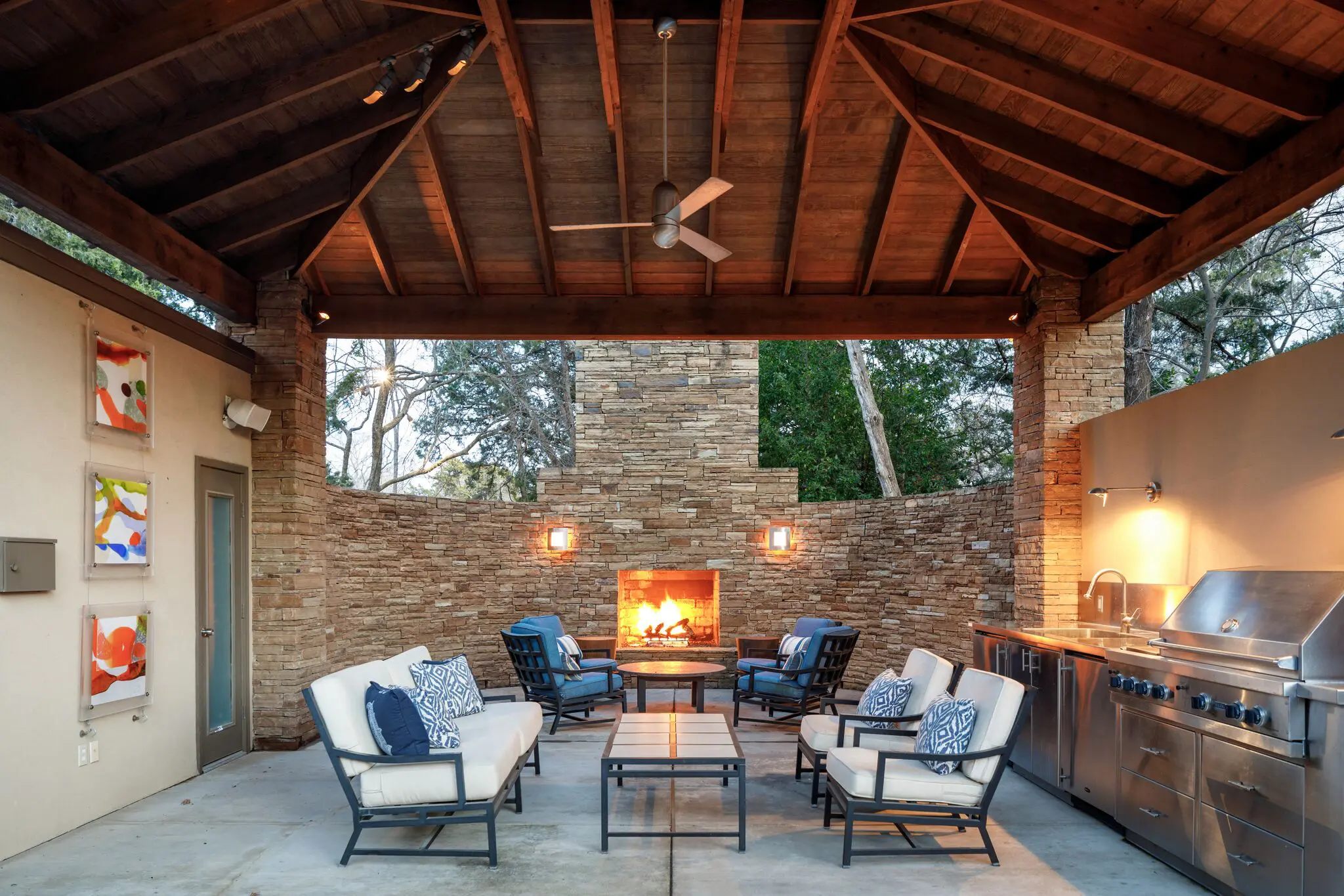 Outdoor living at its finest. 