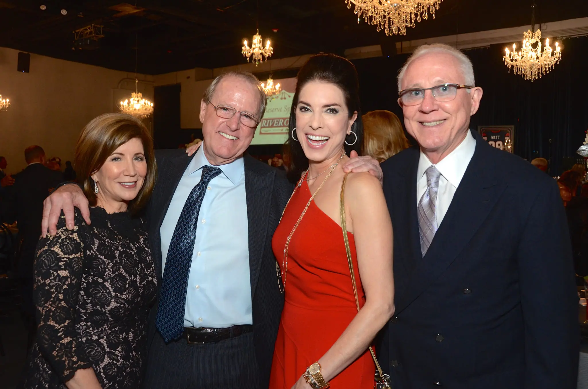 Marcia & David Solomon, Karen & Mel Payne (Photo by Roswitha Vogler)