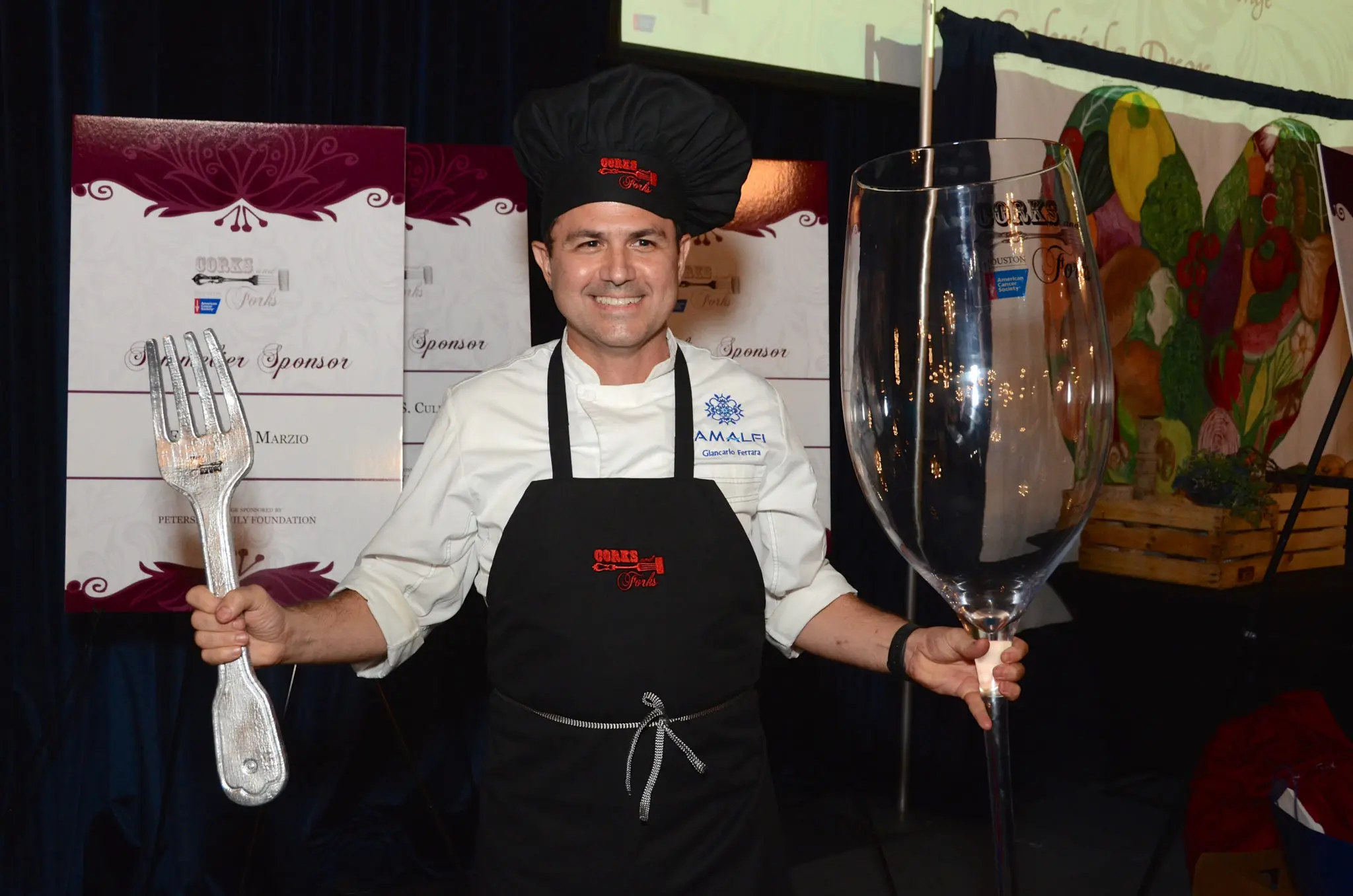 Culinary Crown winning chef Giancarlo Ferrara of Amalfi (Photo by Roswitha Vogler)