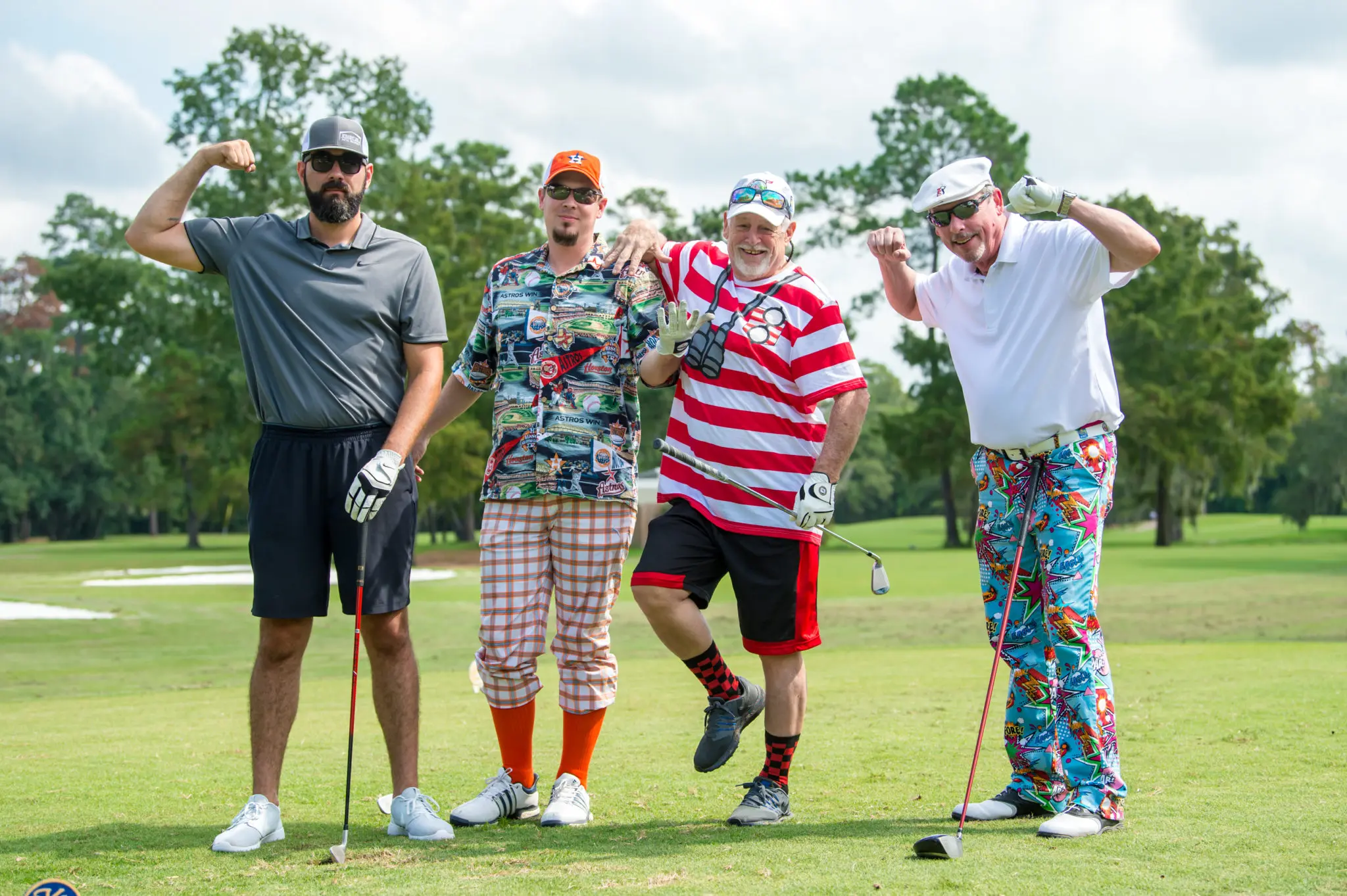 Logan McFarland, Cole Tatsch, Gary Krone, Rick McFarland (Photo by CJ Martin)