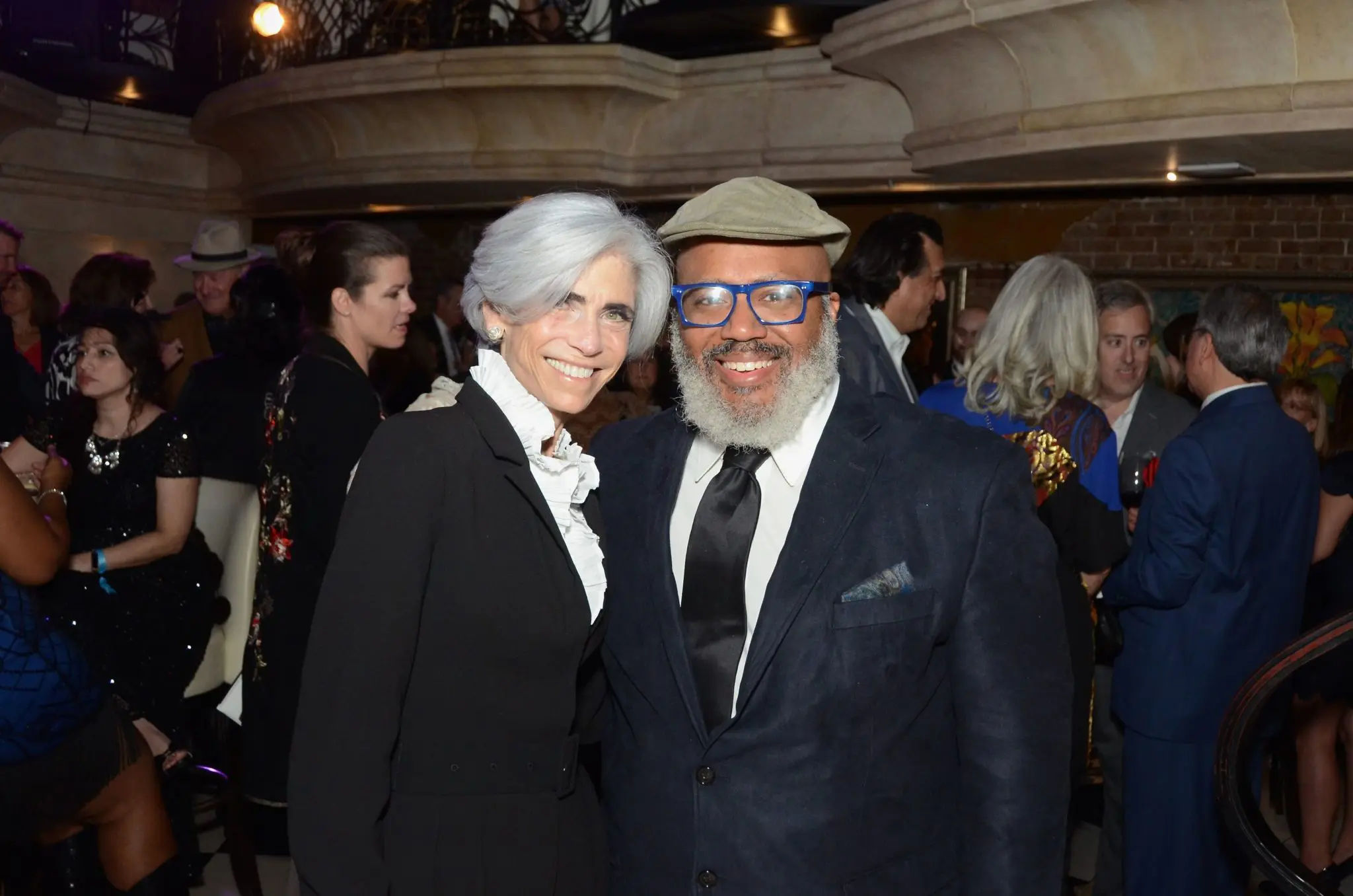 Judy Nyquist, Trenton Doyle Hancock (Photo by Roswitha Vogler)