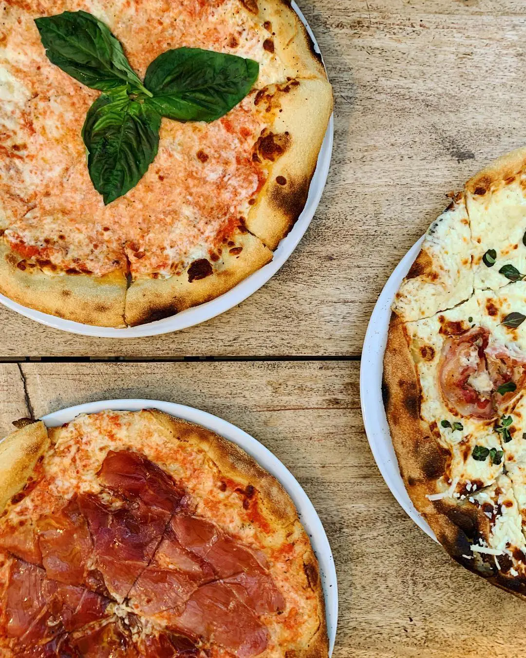 Woodfired pizzas and pastas are Birba's specialty. Courtesy of Birba