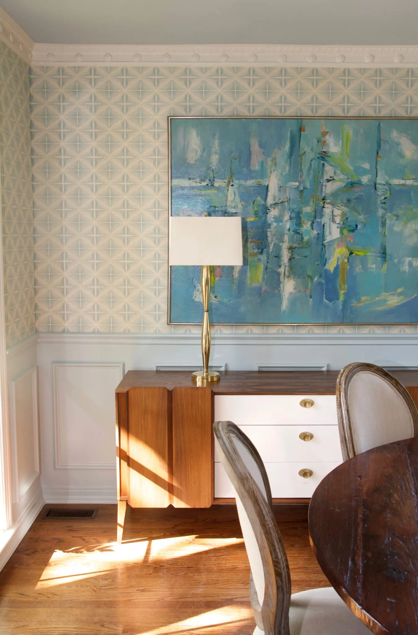 Winning Entry: Best in Wallpaper Design, Painterly Wallcoverings Collection, Ann Jackson Art