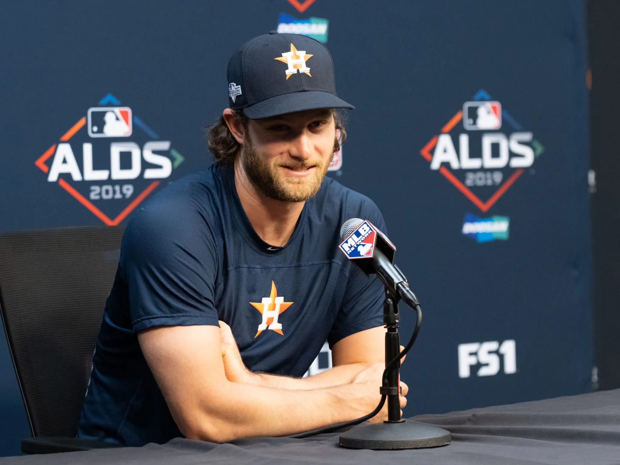 Gerrit Cole is a looming force for the Houston Astros' Dream Team. (Photo by F. Carter Smith)