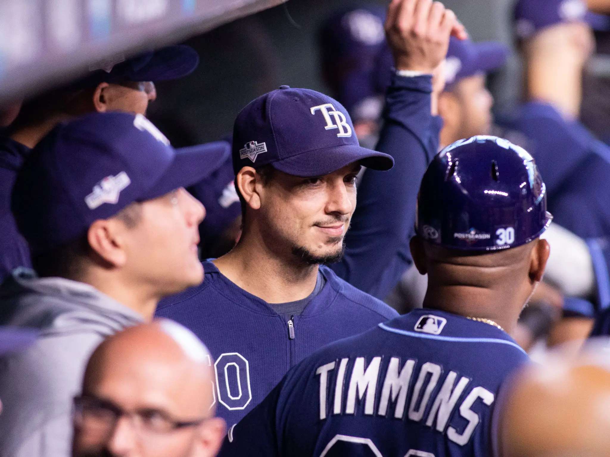 The Tampa Bay Rays do have some Imposing pitchers on the horizon. (Photo by F. Carter Smith)