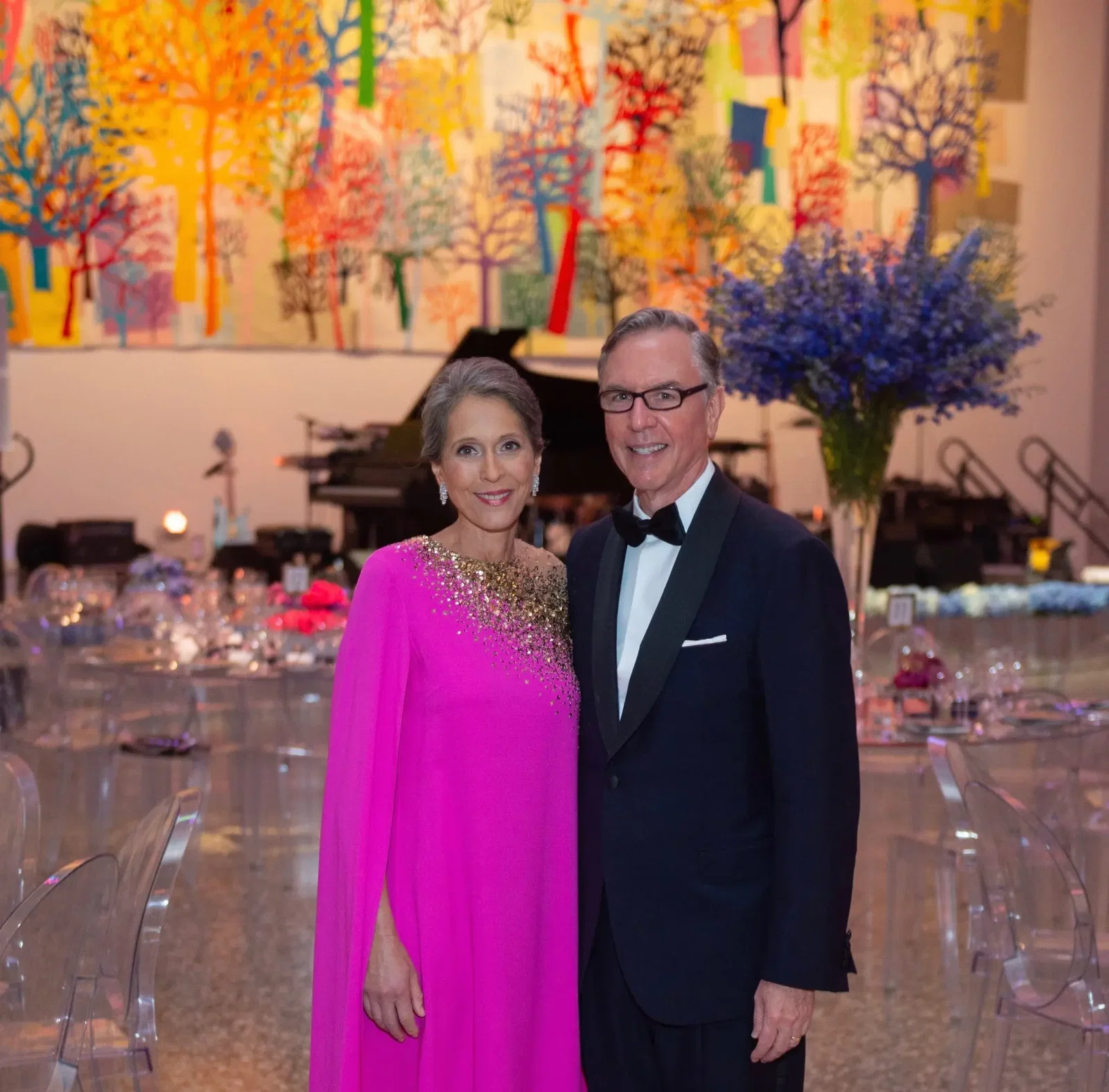 Museum of Fine Arts Grand Gala Ball chairs Susanne & Bill Pritchard (Photo by Wilson Parish)