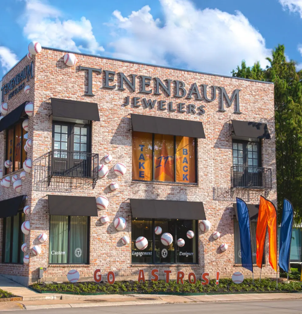 Diamonds of Bling — Houston Jewelry Kings Unveil Special Astros Gemstones With World Series Anticipation High
