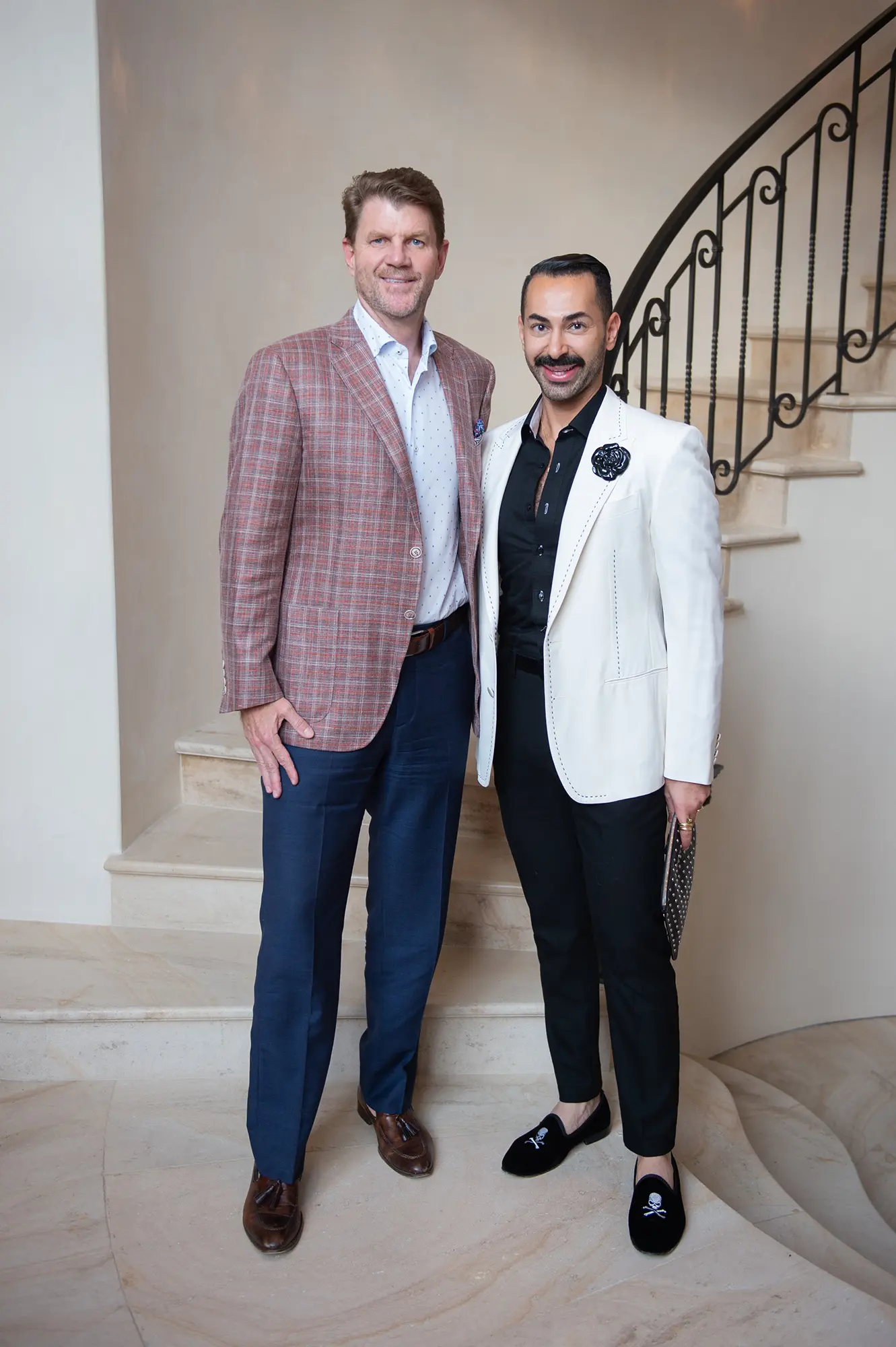 Bill Baldwin & Fady Armanious (Photo by Wilson Parish)