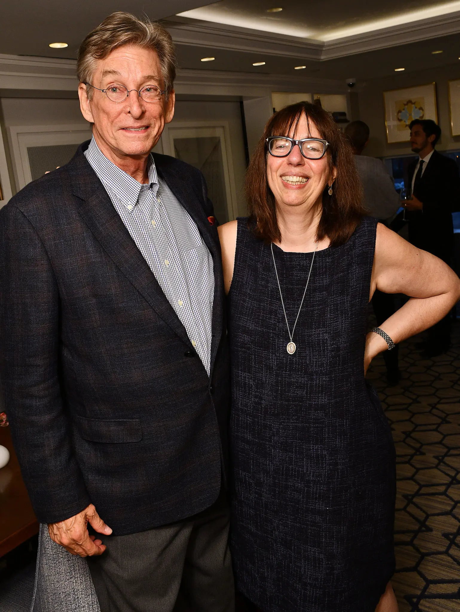 Bill McDugald, Alison de Lima Greene at The Lancaster Hotel's One-Year Anniversary Artist Party (Photo by Dave Rossman)