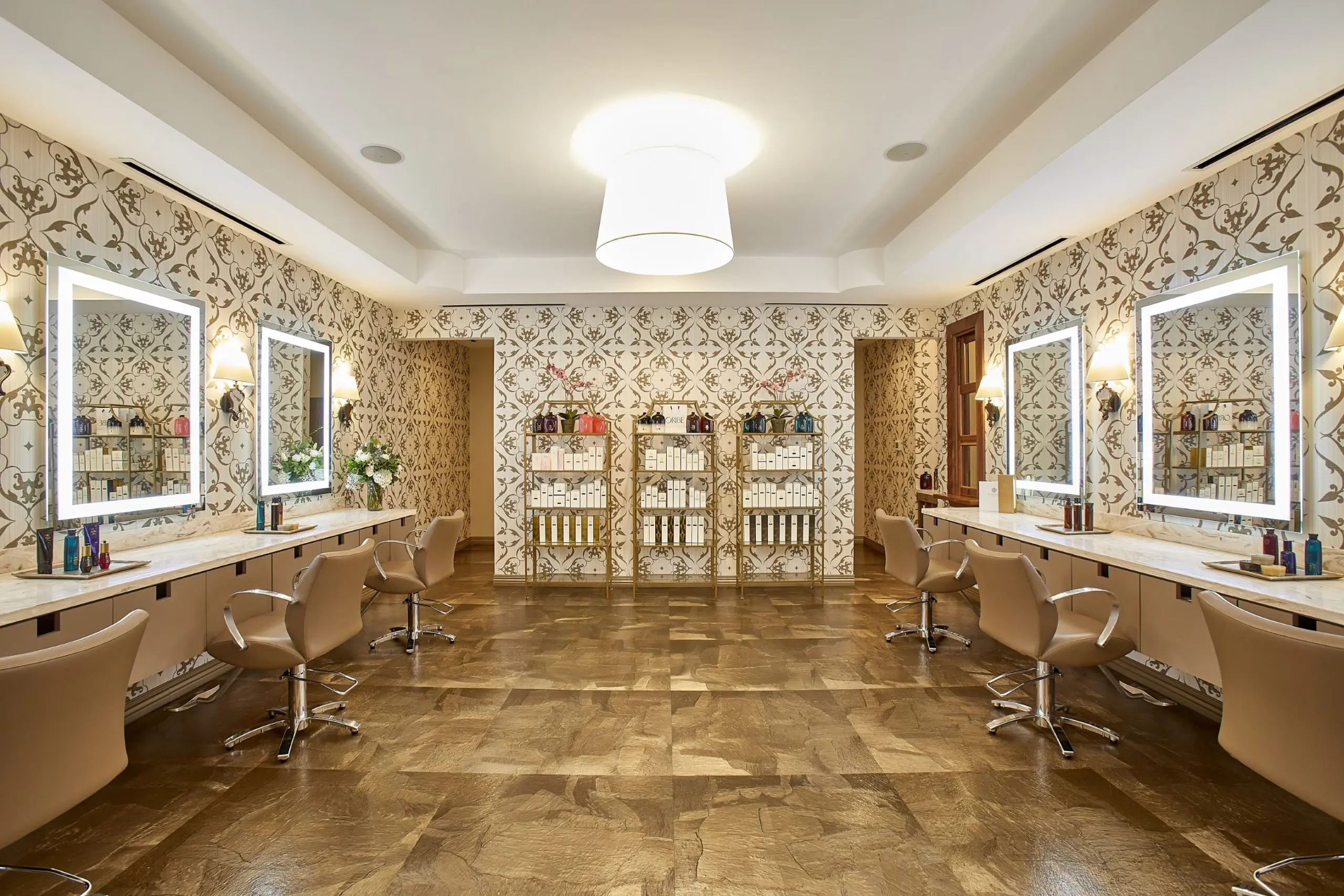 The Blow Dry Bar at Bergamos spa.