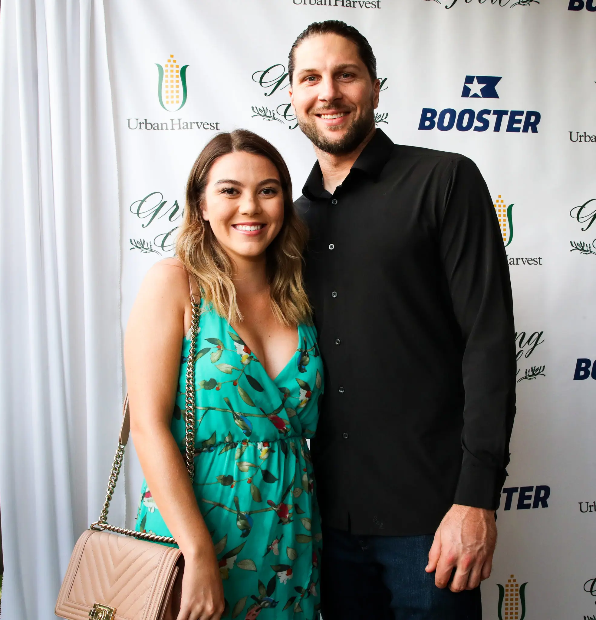 Brittany Perry & Jake Marisnick (Photo by Alex Bierens de Haan )