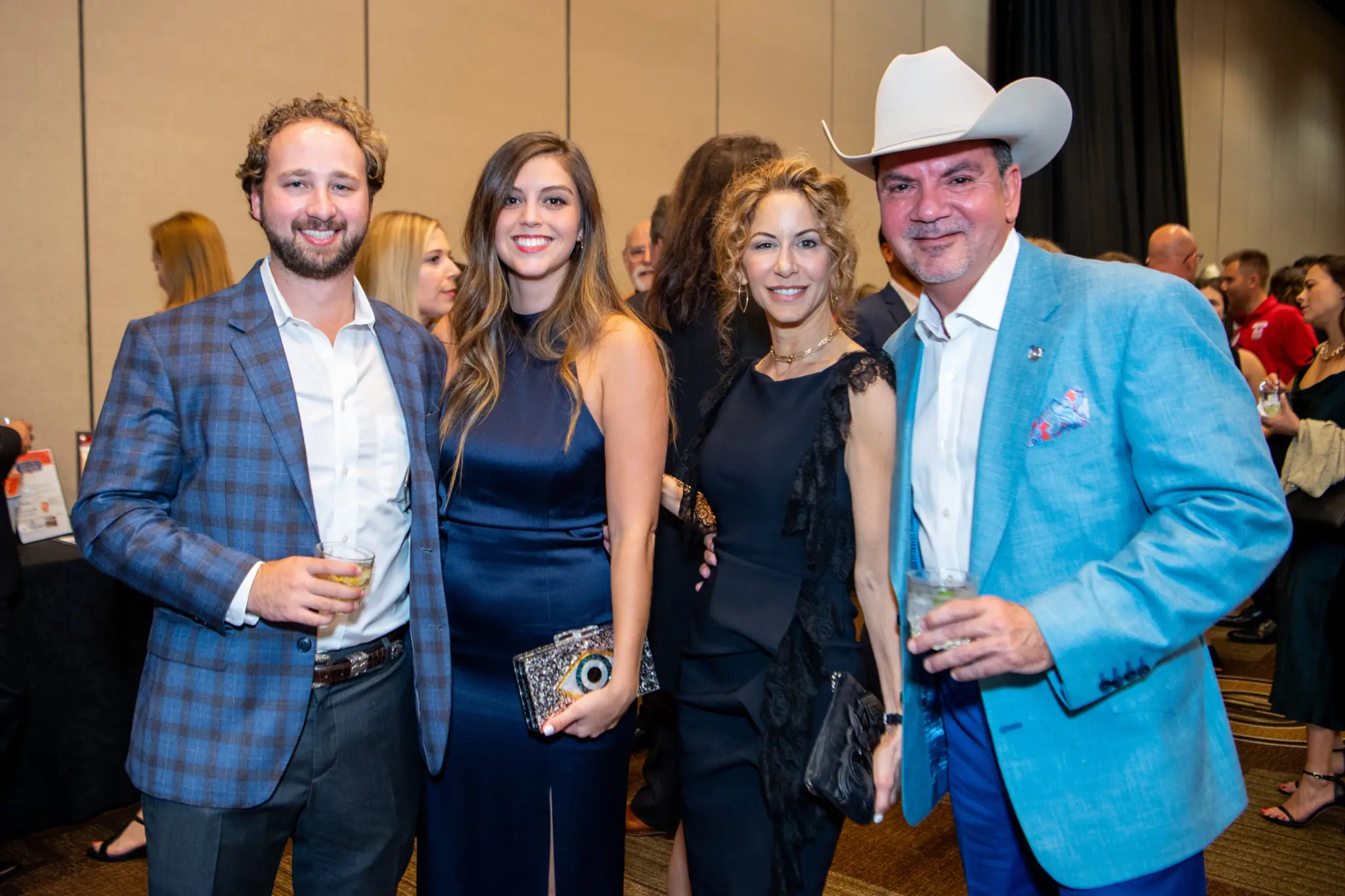 Charles Dresser, Logan Leal, Noya Zucker, Tony Leal  (Photo by CatchlightGroup.com)