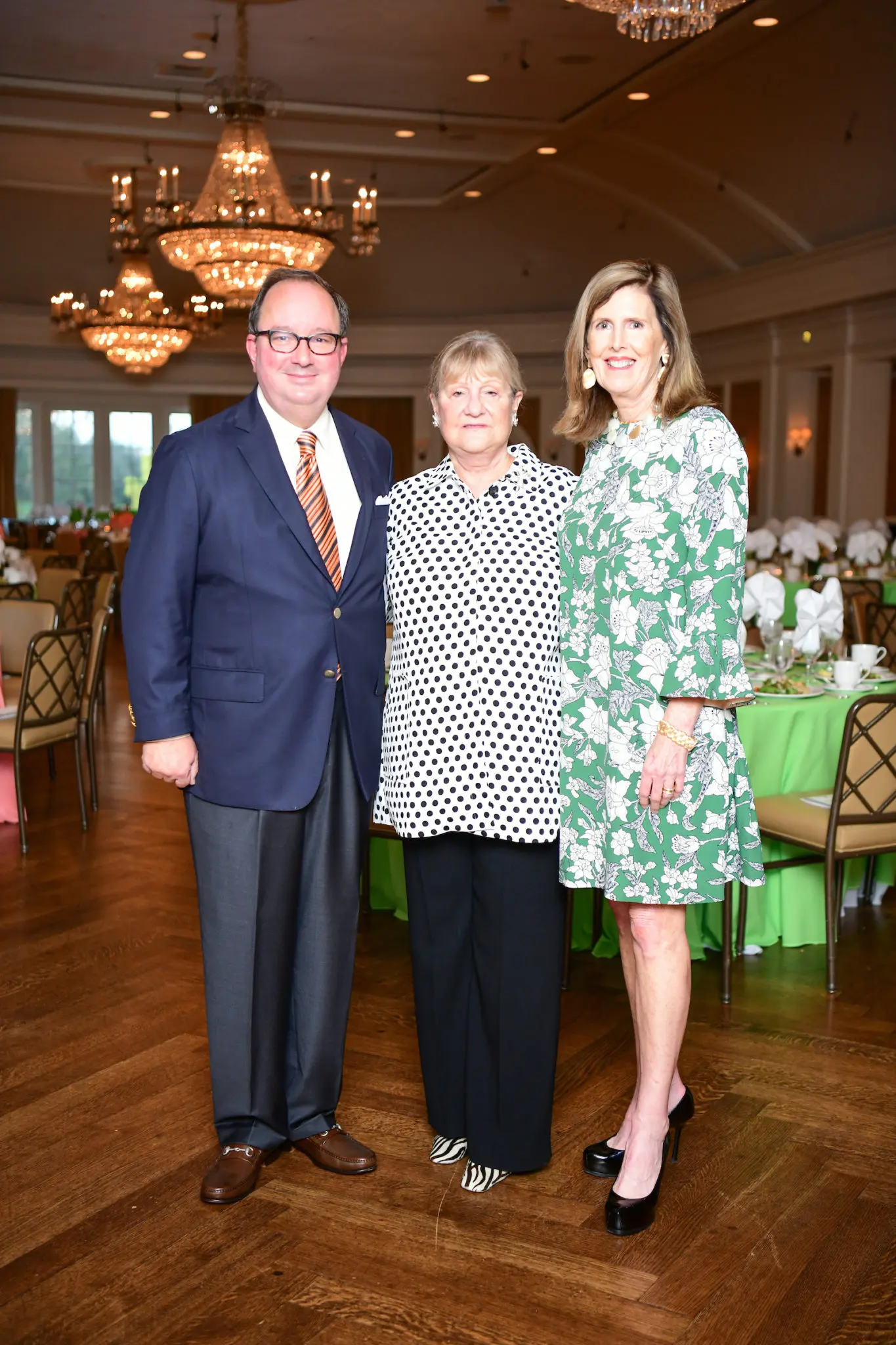 Chris O'Sullivan, Nina Wickman, Vivie O'Sullivan  at Houston Hospice (Photo by Daniel Ortiz)