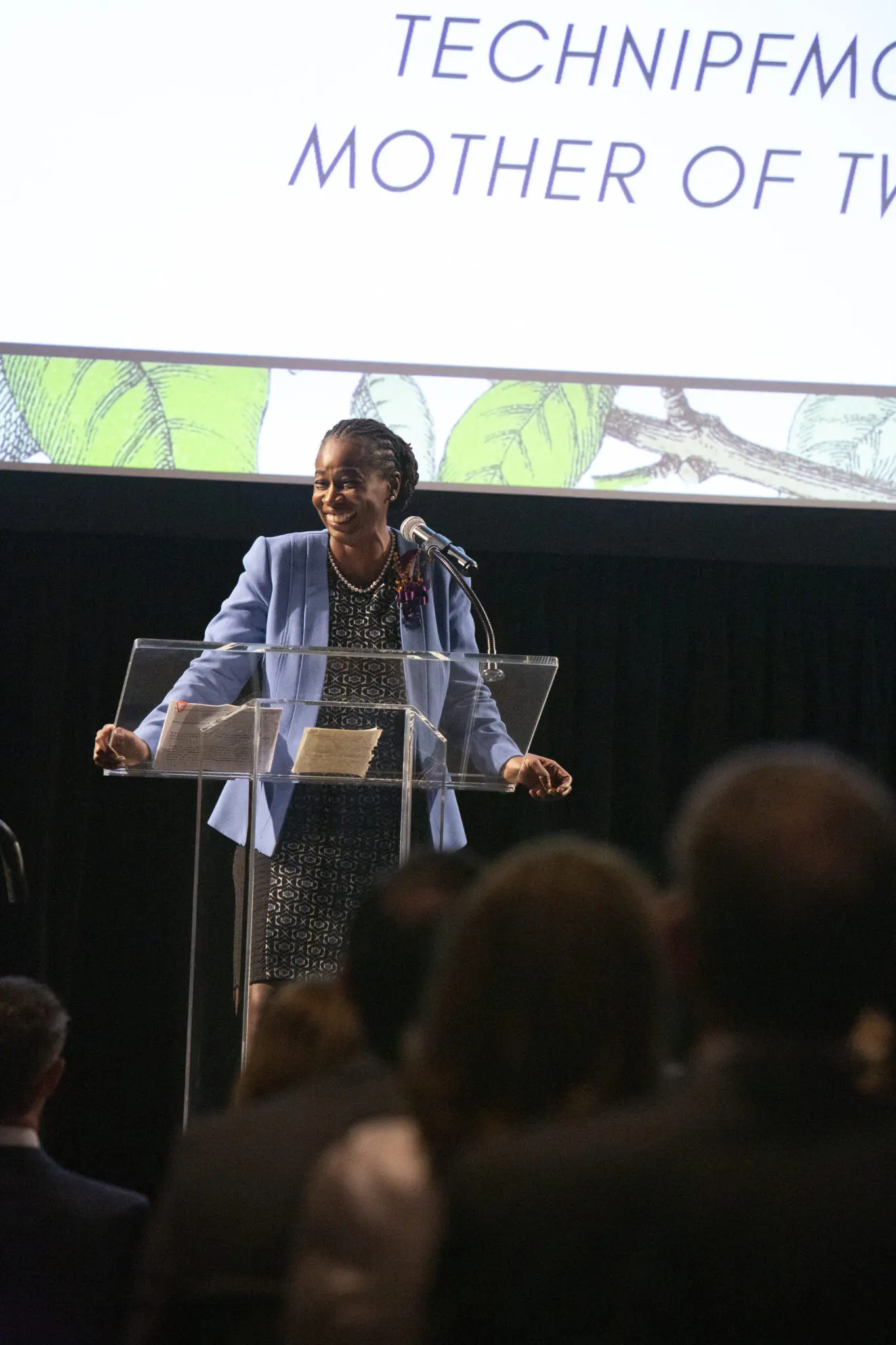 Dress for Success Houston client ambassador Latisa Muhammad (Photo by Jenny Antill)